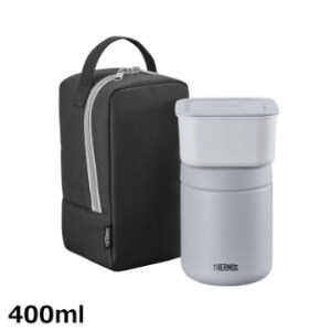 THERMOS 真空断熱スープランチセット 400ml スープジャー・専用ポーチ