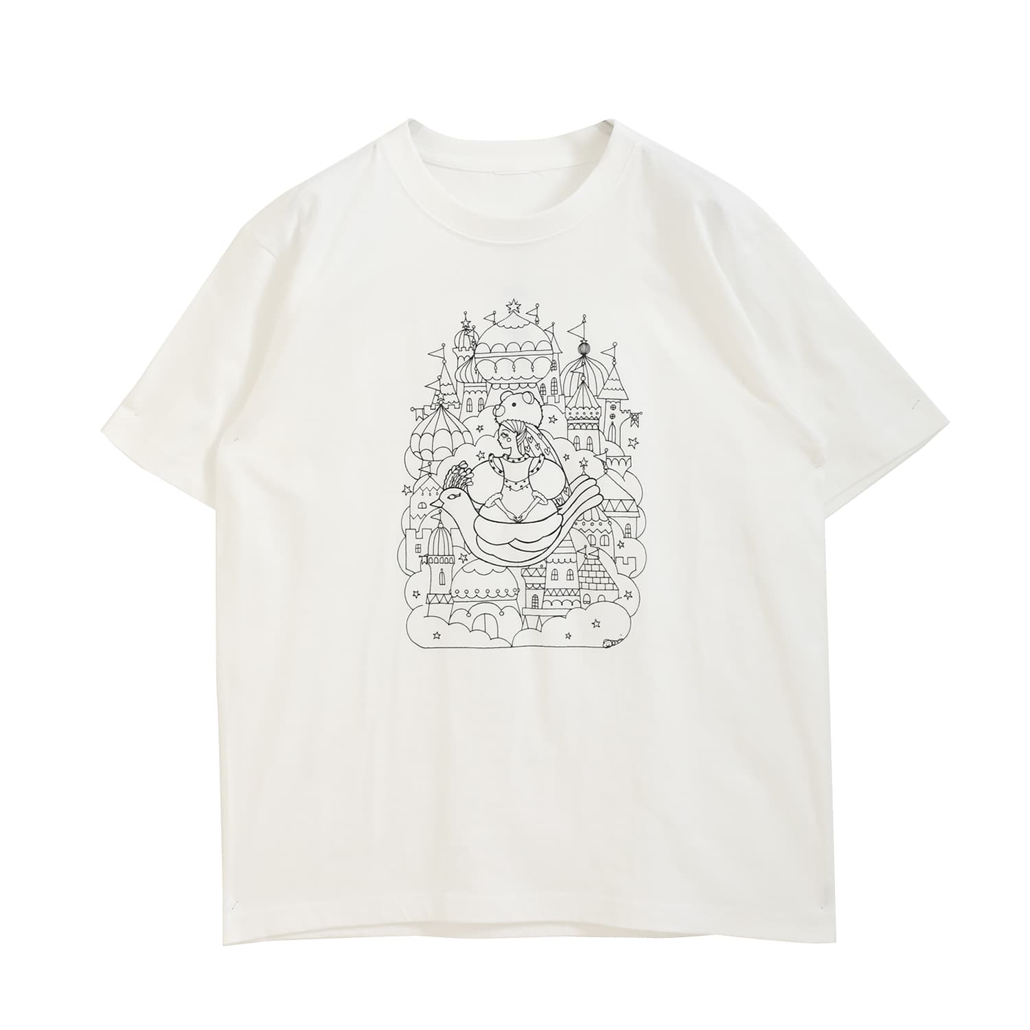 オリジナル塗り絵Tシャツ