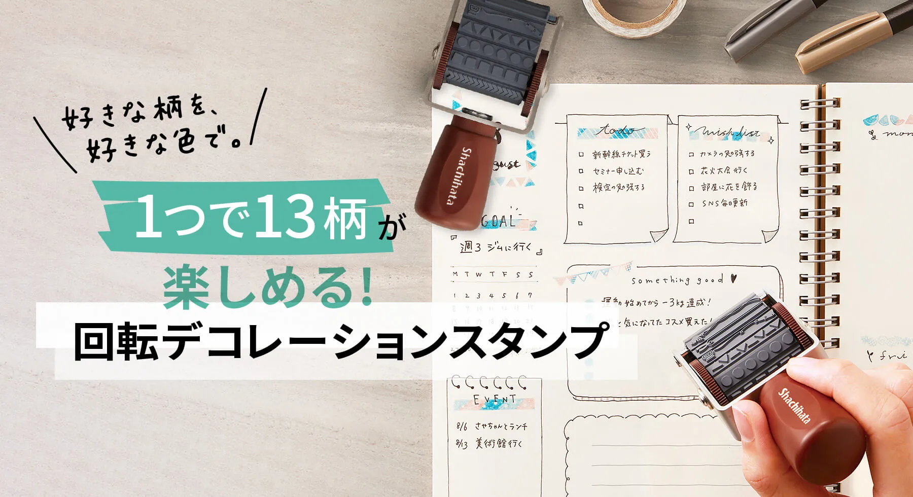 回転デコレーション