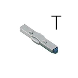 柄付ゴム印 連結式 アルファベット 明朝体　2号　単品 柄付ゴム印連結式単品　英字　明朝体　2号　T