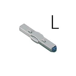 柄付ゴム印 連結式 アルファベット 明朝体　1号　単品 柄付ゴム印連結式単品　英字　明朝体　1号　L