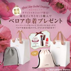 LIPIN(リピン) リップ型ネーム印 インキセット サンセットオレンジ_2