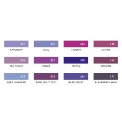 Artline 色鉛筆 LIBERIO 紫系_2