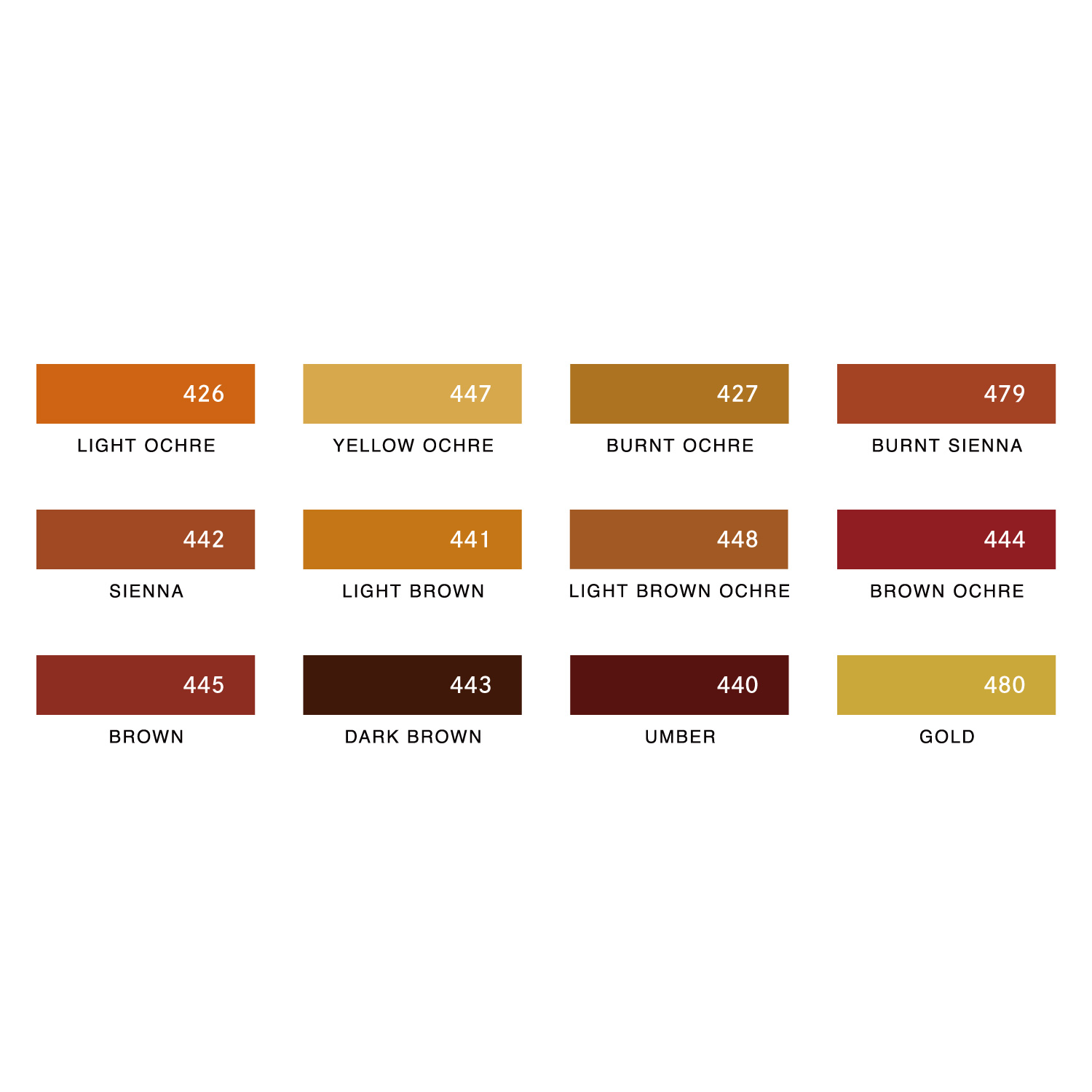 Artline 水彩色鉛筆 LIBERIO 茶・黄土系_2