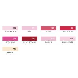 Artline 水彩色鉛筆 LIBERIO ピンク系_2