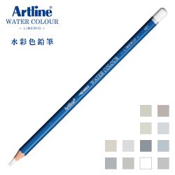 Artline 水彩色鉛筆 LIBERIO 白・灰系