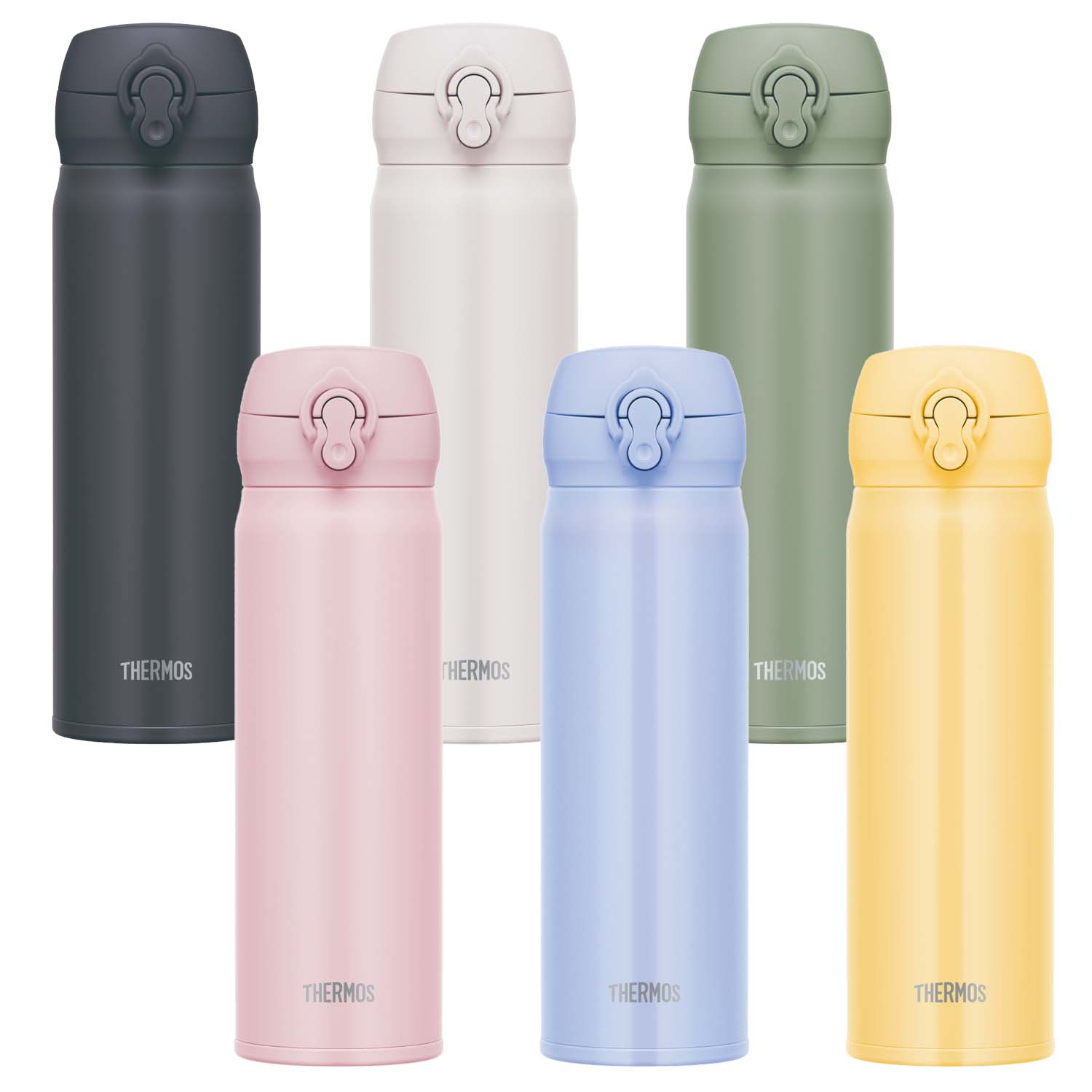 サーモス　THERMOS　真空断熱ケータイマグ 0.5L（ピンク） ２本セット