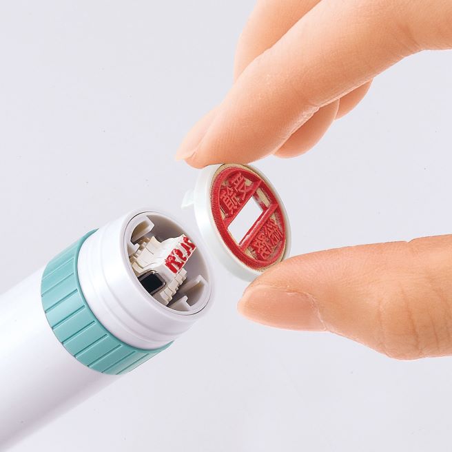 日付印 データーネーム光沢紙用15号 マスター部印面【データ入稿】_2