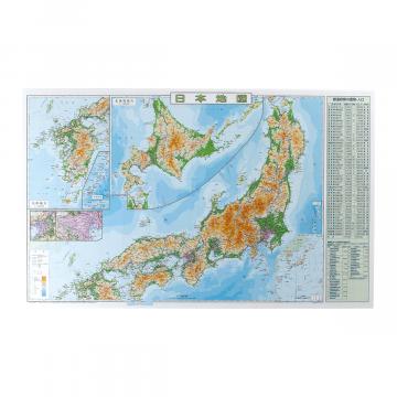 学習マット 日本地図