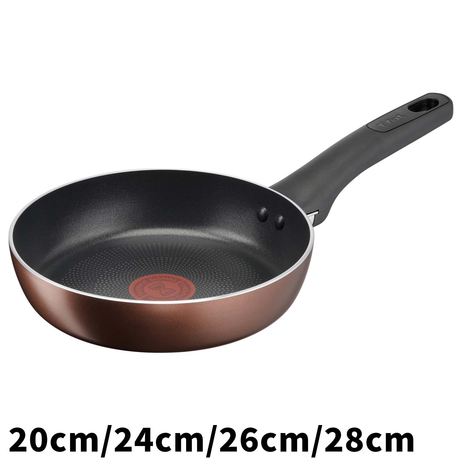 T-fal IHチタンエクセレンス フライパン ガス火IH対応 食洗器対応_1
