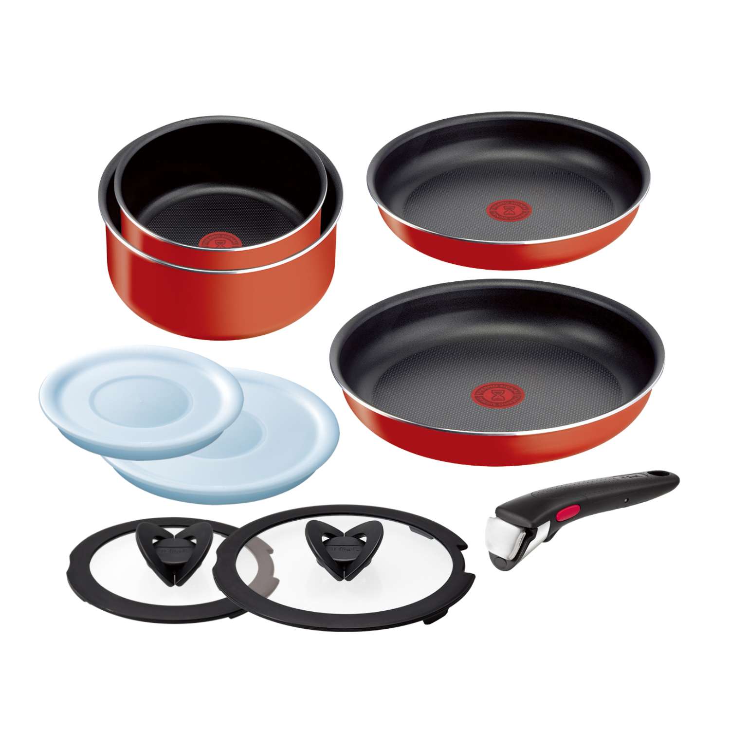 T-fal ティファール パプリカレッド セット7