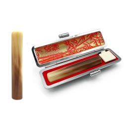 印鑑 牛角色並 実印 10.5ミリ_2