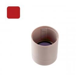 データーネームEX15号 サンドベージュ キャップ 赤