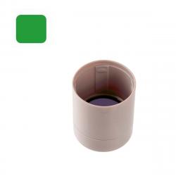 データーネームEX15号 サンドベージュ キャップ 緑