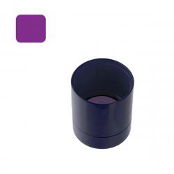 データーネームEX15号 ダークブルー キャップ 紫