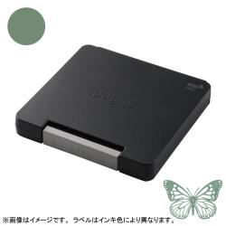 シャチハタ　スタンプ台 タフダ　記念スタンプ用 麹塵色(きくじんいろ)