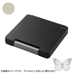 シャチハタ　スタンプ台 タフダ　記念スタンプ用 亜麻色(あまいろ)