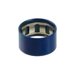 ネームペンキャップレスS化粧リング 青