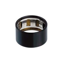 ネームペンキャップレスS化粧リング 黒