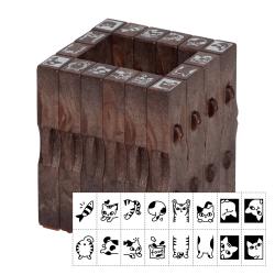 連結数字スタンプ フレーム 連結数字スタンプ　フレームA