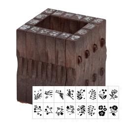 連結数字スタンプ フレーム 連結数字スタンプ　フレームB