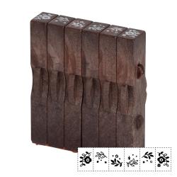 連結数字スタンプ フレーム 追加用 フレームB　6本セット