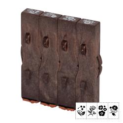 連結数字スタンプ フレーム 追加用 フレームB　4本セット①