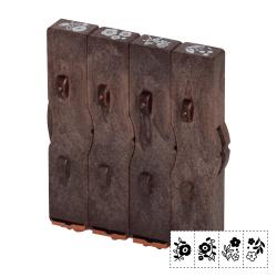 連結数字スタンプ フレーム 追加用 フレームB　4本セット②