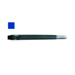 パーカーカートリッジインキ5本入 青