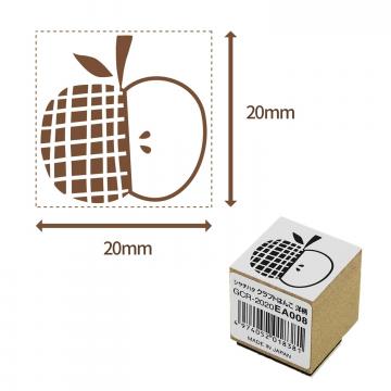 シャチハタ クラフトはんこ 洋柄 洋柄 20×20mm 008