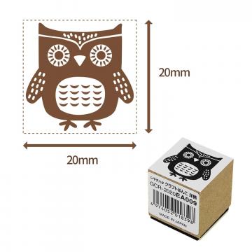 シャチハタ クラフトはんこ 洋柄 洋柄 20×20mm 009