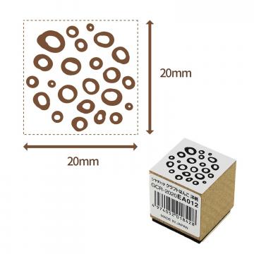 シャチハタ クラフトはんこ 洋柄 洋柄 20×20mm 012