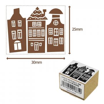 シャチハタ クラフトはんこ 洋柄 洋柄 25×30mm 006