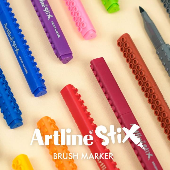 Artline StiX BRUSH MARKER スティックス ブラッシュマーカー