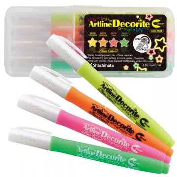 デコライト 筆 4色セット 筆 4色セット4