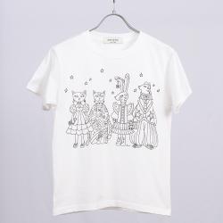 オリジナル塗り絵Tシャツ 着せ替え　XS