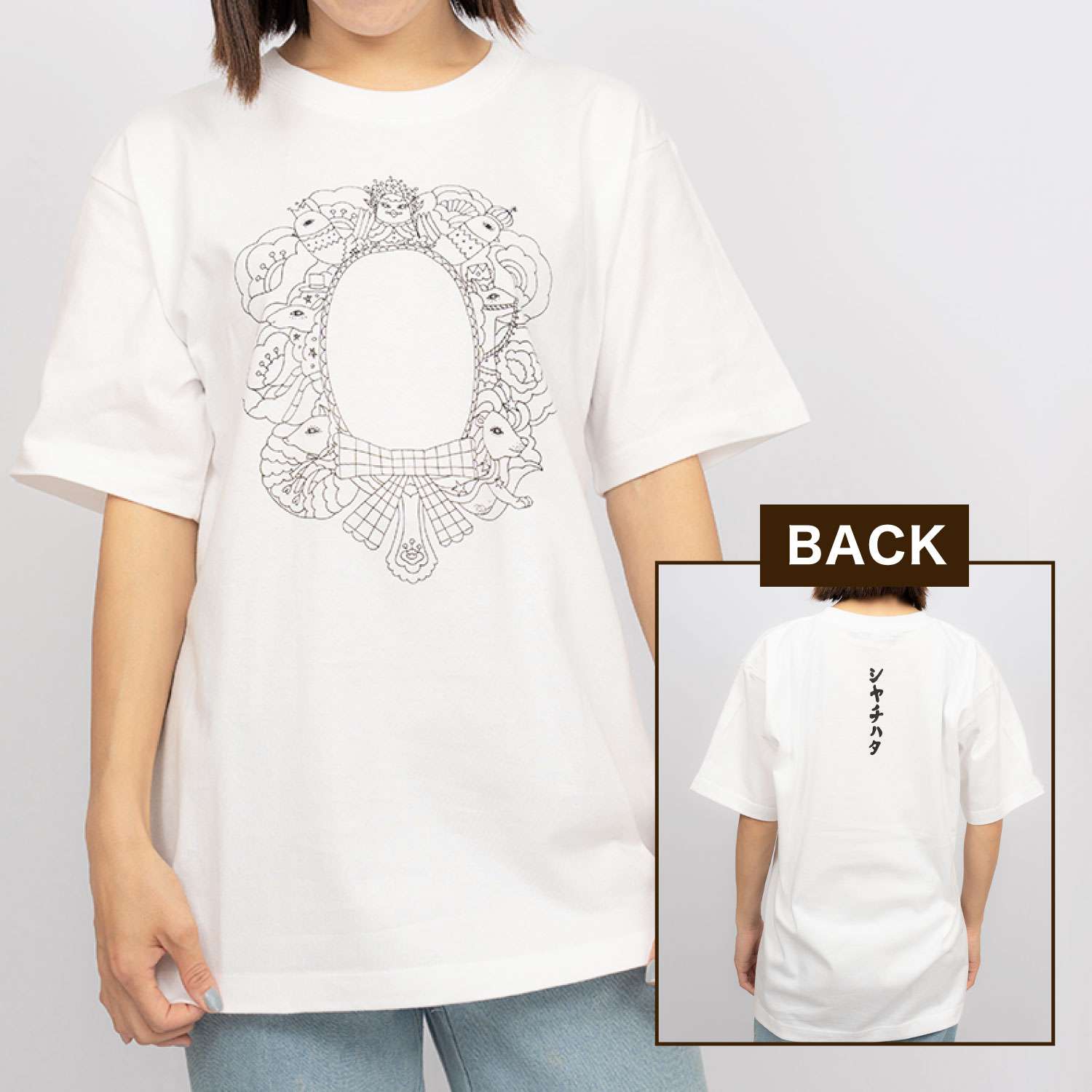 アートラインdeco　オリジナル塗り絵Tシャツ_4