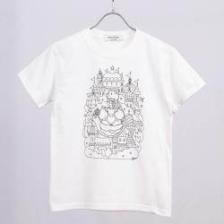 オリジナル塗り絵Tシャツ P&C　M