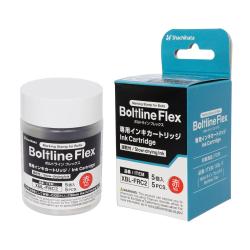 ボルトライン フレックス用 インキカートリッジ 5個パック					 赤