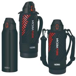 サーモス THERMOS 真空断熱スポーツボトル 水筒 1000ml 保冷専用 1000ml/ブラックオレンジ