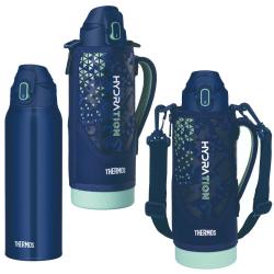 サーモス THERMOS 真空断熱スポーツボトル 水筒 1000ml 保冷専用 1000ml/ネイビーミント
