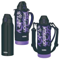 サーモス THERMOS 真空断熱スポーツボトル 水筒 1000ml 保冷専用 1000ml/ブラックパープル