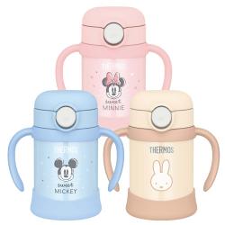 サーモス THERMOS まほうびんのベビーストローマグ 250ml 水筒 保冷専用 お手入れ簡単 ディズニー 交換用ストロー付_1