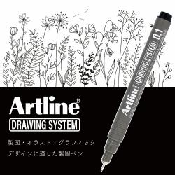 Artline アートライン ドローイングシステムN　4本セット_2