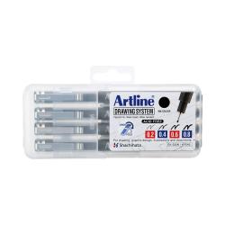 Artline アートライン ドローイングシステムN　4本セット 4本セット2