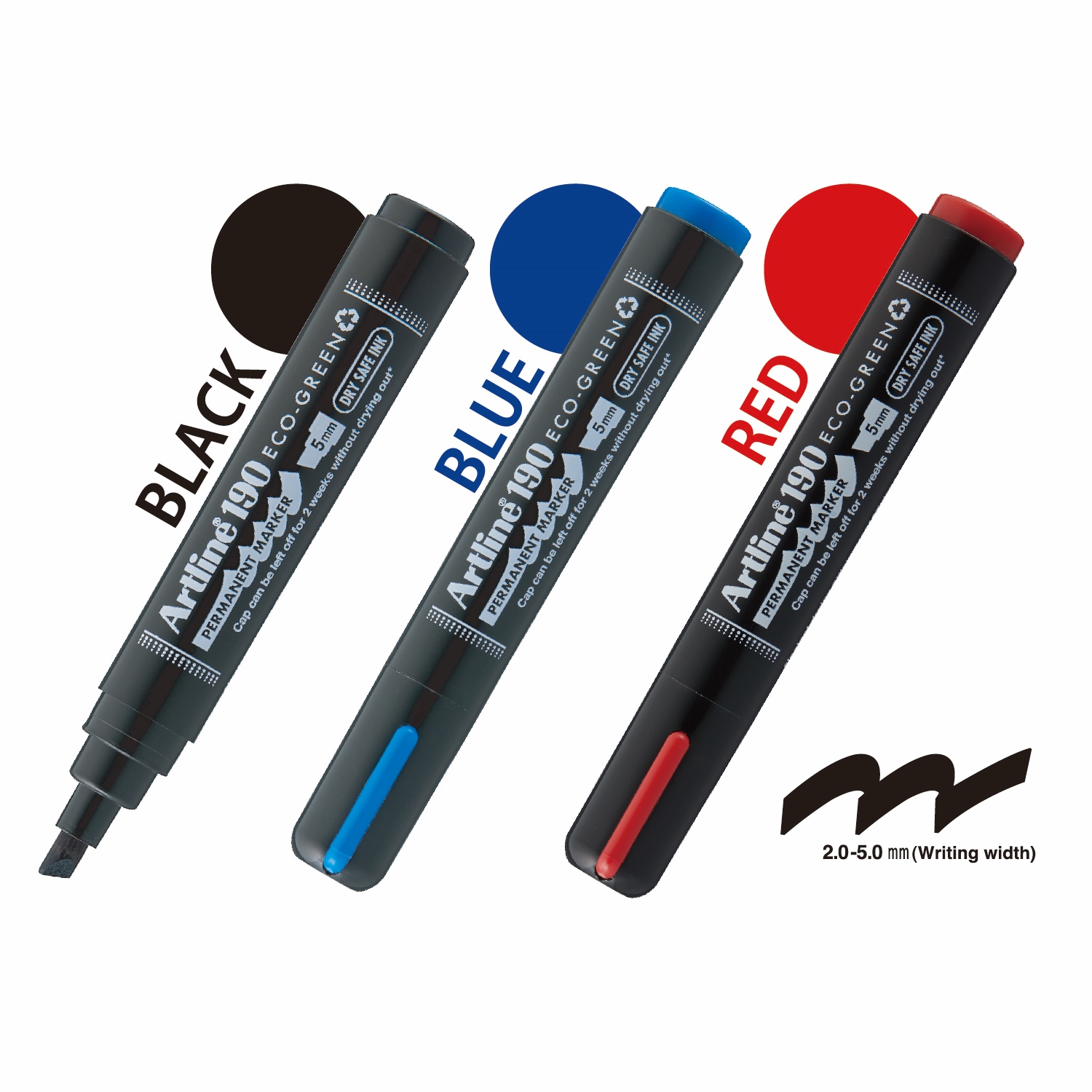 Artline アートライン EK-190EC 角芯_5