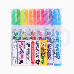 Artline アートライン SHIRT MARKER シャツマーカー シャツマーカー　<br>蛍光・パステルセット