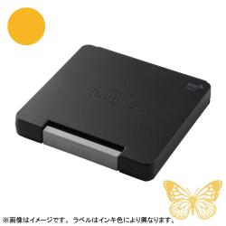 シャチハタ　スタンプ台 タフダ　記念スタンプ用 山吹色(やまぶきいろ)