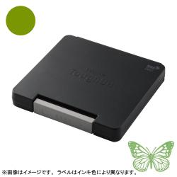 シャチハタ　スタンプ台 タフダ　記念スタンプ用 松葉色(まつばいろ)