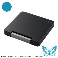 シャチハタ　スタンプ台 タフダ　記念スタンプ用 浅葱色(あさぎいろ)